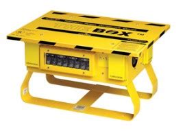 leviton temporary power distribution box|Leviton PB101 :: Temp Power Dist Box .